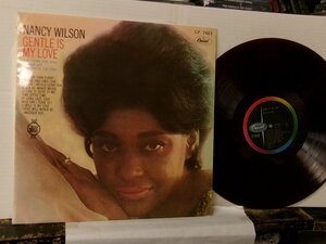 ▲LP NANCY WILSON ナンシー・ウィルソン / GENTLE IS MY LOVE ジェントル・イズ・マイ・ラヴ 国内盤 東芝・赤盤 CP-7423◇r51021