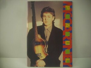 ■ パンフレット 　ポール・マッカートニー / ワールド・ツアー 1989/90 PAUL McCARTNEY WORLD TOUR 1989/90 ◇r51002