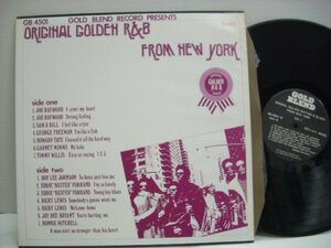 [輸入USA盤 LP] GOLD BLEND RECORD PRESENTS ORIGINAL GOLDEN R&B FROM NEW YORK VOL.1 / JOE HAYWOOD SAM & BILL GB 4501 ◇r51005