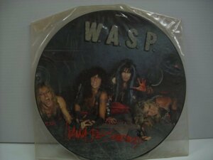 [ピクチャーLP] W.A.S.P. / I WANNA BE SOMEBODY US盤 CAPITOL 12CLP 336 ◇51009