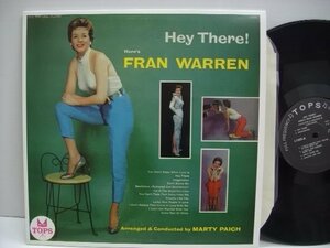 [LP] FRAN WARREN フラン・ウォーレン / HEY THERE! HERE'S ヘイ・ゼア！ヒアズ US盤 TOPS RECORDS L1585 ◇r51012