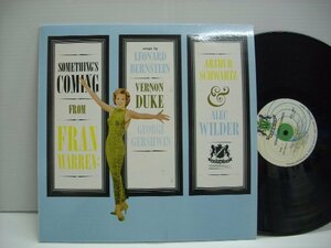 [LP] FRAN WARREN フラン・ウォーレン / SOMETHING COMING FROM サムシング・カミング スペイン盤 FRESH SOUND RECORDS FSR-698 ◇r51012