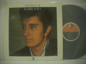 ■ LP 　ボビー・ソロ / ベスト ほほにかかる涙 君に涙とほほえみを THE BEST OF BOBBY SOLO MW 2084 カンツォーネ ◇r51025