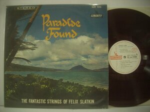 ■ ダブルジャケ 見本赤盤 LP 　フェリックス・スラットキン楽団 / 南の楽園 FELIX SLATKIN PARADISE FOUND SLBY 1046 ムード ◇r51025