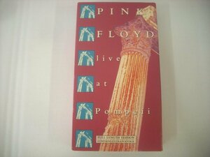 # import VHS PINK FLOYD pink * floyd / LIVE AT POMPEII Live * at *pompeiPOLYGRAM MUSIC VIDEO 080 731-3 *r51024