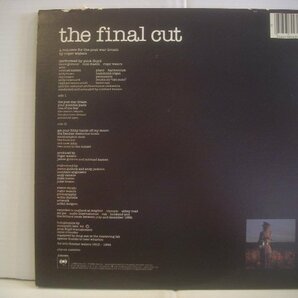 ● 輸入USA盤 LP PINK FLOYD / THE FINAL CUT ピンクフロイド ファイナルカット 1983年 COLUMBIA QC 38243 ◇r51029の画像2