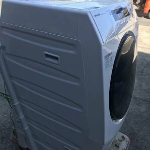 SHARP ES-H10F-WL ドラム式電気洗濯乾燥機 プラズマクラスター 洗濯10kg 乾燥6kg マイクロ高圧洗浄 2021年製の画像8