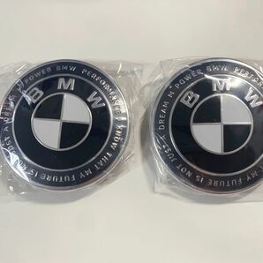 BMW ボンネットエンブレム　82mmエンブレム　BMWエンブレム　即購入ok 50周年限定　2個セット