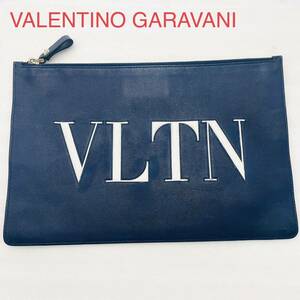 Valentino Garavani　 ヴァレンティノ　VLTN クラッチバッグ　セカンドバッグ バッグインバッグ 小物入れ ポーチ