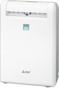 三菱電機 衣類乾燥除湿機 12L コンプレッサー式 ムーブアイ(光ガイド) 静音 省エネ 連続排水 MJ-120MX-W