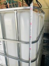 平日即日引取可能 大阪発 水タンク 中古 1000Ｌ 貯水タンク IBCコンテナ ポリタンク 給水タンク 散水 農業 防災非常用 雨水タンク 引取OK_画像6