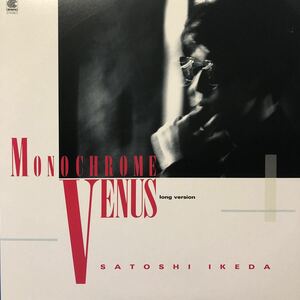 T 12インチ 池田聡 モノクローム MONOCHROME LP レコード 5点以上落札で送料無料