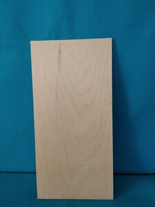 【薄板4mm】【節有】ハードメープル(75) 木材