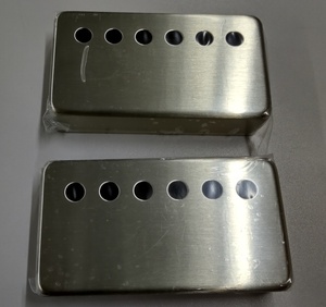 INCH HUM COVER UNP 9.8 nickel silver ２個セット　インチ　ハムバッカーカバー　アンプレイテッド GIBSON DUNCAN