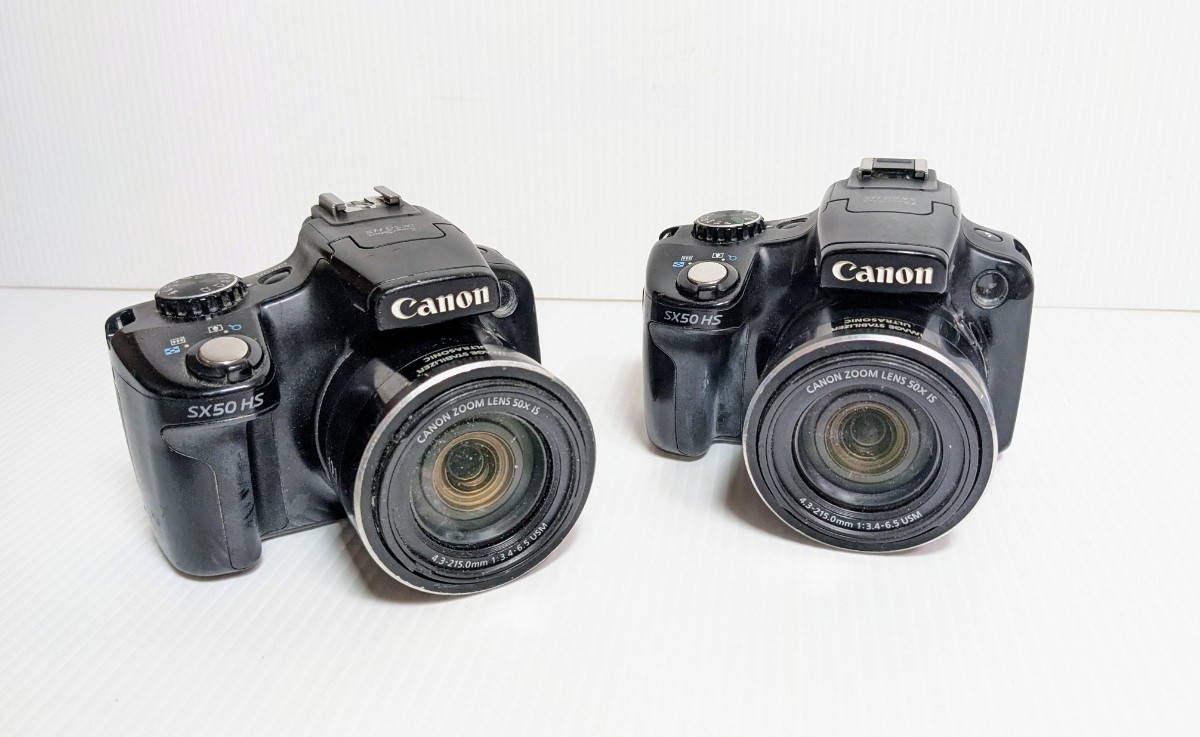 ブランドのギフト 美品 Canon PowerShot SX50HS キヤノン ブラック