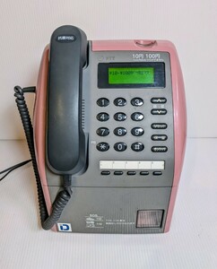 ジャンク品 NTT 公衆電話 ピンク PてれほんS 2002年製品
