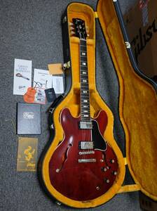 美品 2022年製 1964 ES-335 Gibson Custom Shop 60s Cherry Custom Order Bolivian Rosewood ギブソン カスタムオーダー