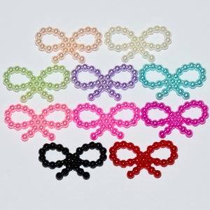 *18 millimeter pearl bead ribbon *10 color 40 piece * deco parts *