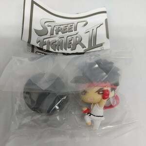 ストリートファイターⅡ　にとたん　フィギュアマスコット　リュウ　昇龍拳　STREET FIGHTER Ⅱ　RYU フィギュア　マスコット　ストⅡ