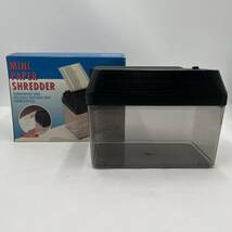 【 動作確認済み 】 ミニペーパーシュレッダー B175 MINI PAPER SHREDDER_画像1