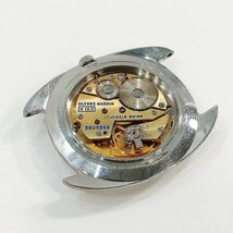 1円 ユリスナルダン Cal.W10C ケース部分のみ シルバー文字盤 手巻き 未動作品 Ulysse Nardin 中古 ジャンク ★_画像4