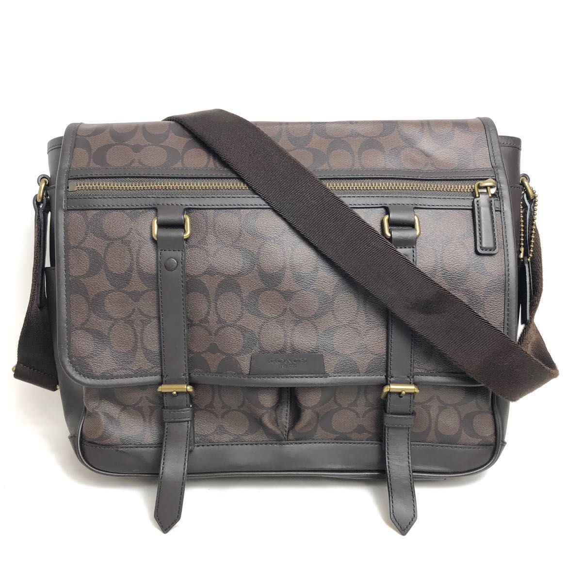 新品未使用】コーチcoach ポーチ メンズショルダー ポシェット