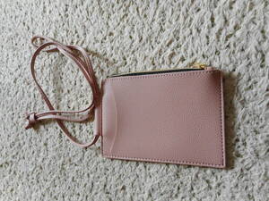 [ unused ] mobile pouch // smartphone shoulder * Chanson cosmetics 