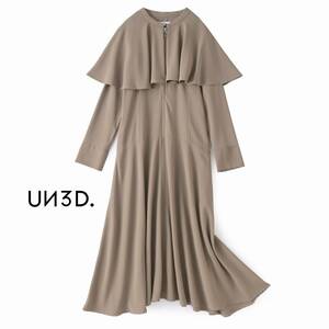 美品★素敵508★UN3Dアンスリード★36size/7号★ワンピースB144