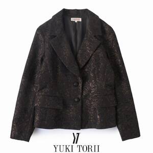 美品★ユキトリイ8万★40size/11号★ジャケットC055