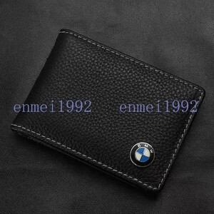 BMW* license proof case card-case card holder business card file card inserting credit card case leather high quality . car Logo black 