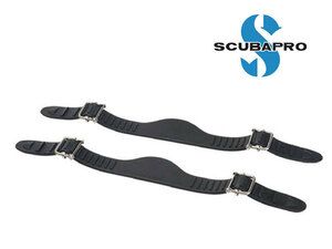 SCUBAPRO ( Scubapro ) Raver strap JET FIN BK( pair ) STRAP