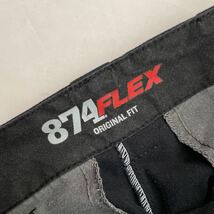 ディッキーズ874 FLEX ワークパンツ 古着　30×32 ブラック　ヴィンテージ WORK WEAR_画像6