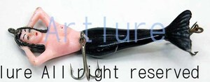 vintage lure 希少 オモシロルアー　2874-212 バージンマーメイド usa 10.5ｃｍ 12.2ｇ