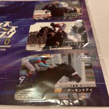 オッズマスターズグランプリ　2020 オリジナルQUOカード台紙付セット　500円×3枚セット_画像4