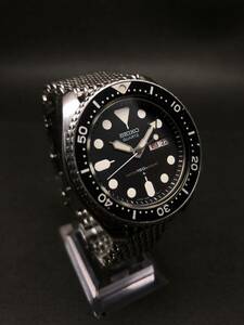 希少◆セイコー/名品【1stクオーツダイバー/1st quartz diver】諏訪精工舎1981年製造◆新品電池交換済◆両方向回転ベゼル(動きスムーズ)