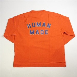 HUMAN MADE ヒューマンメイド 23AW GRAPHIC L/S T-SHIRT #5 HM26CS008 Red ロゴロンT 赤 Size 【M】 【新古品・未使用品】 20778098