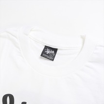 STUSSY ステューシー ×123klan World Tour White Tシャツ 白 Size 【L】 【新古品・未使用品】 20779190_画像4