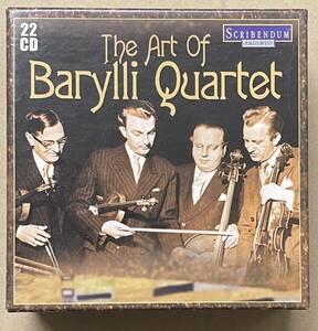 CD 22枚組BOX バリリ弦楽四重奏団の芸術 The Art of Barylli Quartet