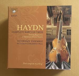 CD 21枚組BOX Haydn Complete Baryton Trios ハイドン　バリトン三重奏曲全集
