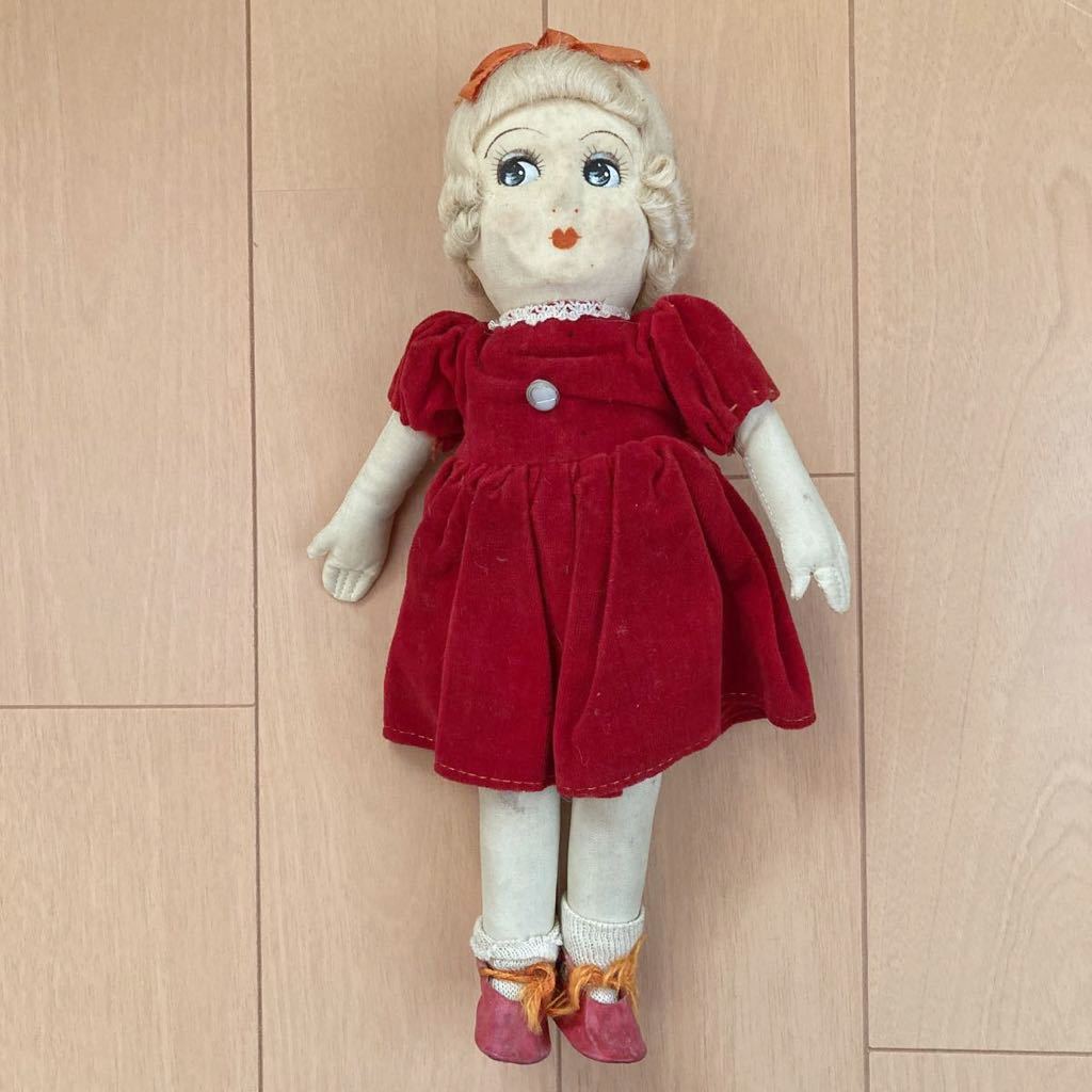 レトロ 文化人形 約50cm ※ダメージあり/女の子/セーラー/ヘロヘロ人形