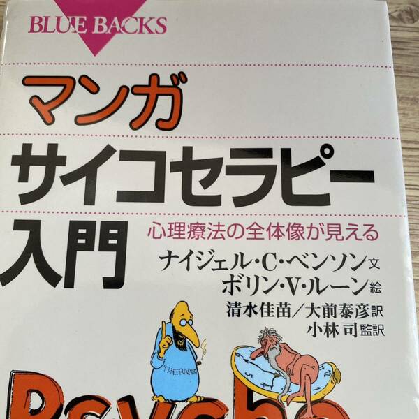 マンガサイコセラピー入門　心理療法の全体像が見える （ブルーバックス　Ｂ－１４６０） 