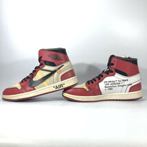 Off-White ナイキ NIKE AIR JORDAN 1 The Ten Chicago AA3834-101 28.0cm US10_画像3