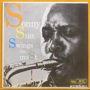 ●美盤!名盤!MONO!★Sonny Stitt(ソニー・ステット)『Swings The Most(スウィングズ・ザ・モスト)』JPN LP #61138