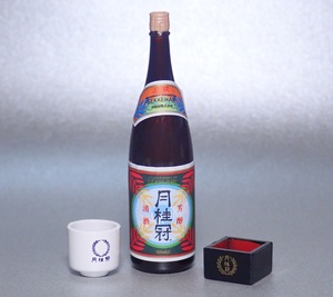 ◆ SAKE ミニチュアコレクション 京都 月桂冠編 一升瓶 上撰 お猪口 枡付き ◆