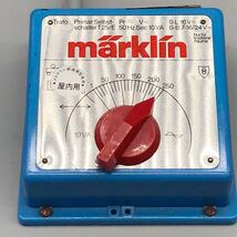 Marklin メルクリン 鉄道模型 37549 トランス 変圧器 パワーパック HOゲージ Zゲージ 10VA 100V 50/60Hz ミニクラブ 蒸気機関車 当時物_画像2