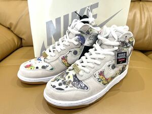 Supreme × Nike SB Dunk High Rammellzee 27cm US9 シュプリーム ダンク ハイ ラメルジー 国内正規品