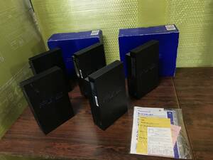 SONY PlayStation2 PS2 5consoles SCPH-50000 39000 RC 30000 18000 working ソニー プレステ2 本体5台 動作品有 C544