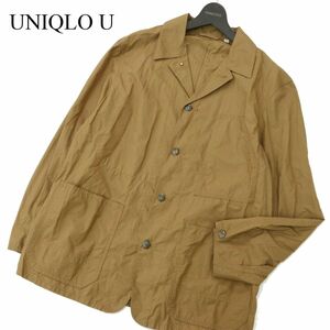 22AW★ UNIQLO U ユニクロ ユー ルメール 通年 コットン オーバー シャツ ジャケット Sz.L　メンズ　A3T11036_9#O