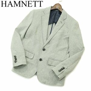 HAMNETT キャサリン ハムネット 通年 背抜き★ アンコン テーラード ジャケット Sz.SS　メンズ グレー　A3T11348_9#O