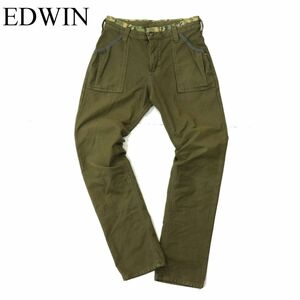 EDWIN エドウィン ERM003 ジャージーズ★ 通年 ストレッチ ベイカー デニム パンツ ジーンズ Sz.S　メンズ 日本製　A3B04826_A#R